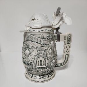 Avon Millennium 1000 Years of History Collector's Stein‎ Original Box